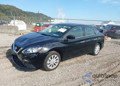2018 Nissan Sentra Sv z USA, uszkodzony, nr VIN 3N1AB7AP9JY267456